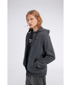 SWEN HOOD ZIP BRAND.